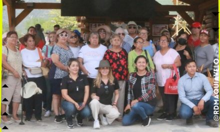 ALCALDE DE GARCÍA CARLOS GUEVARA REALIZA NUEVAMENTE RECORRIDOS AL AIRE LIBRE PARA ADULTOS MAYORES