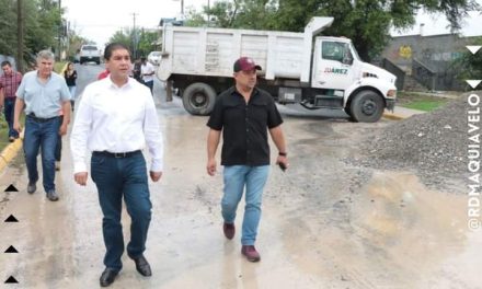 ATIENDE PERSONALMENTE PACO TREVIÑO INUNDACIONES EN EL MUNICIPIO DE JUÁREZ