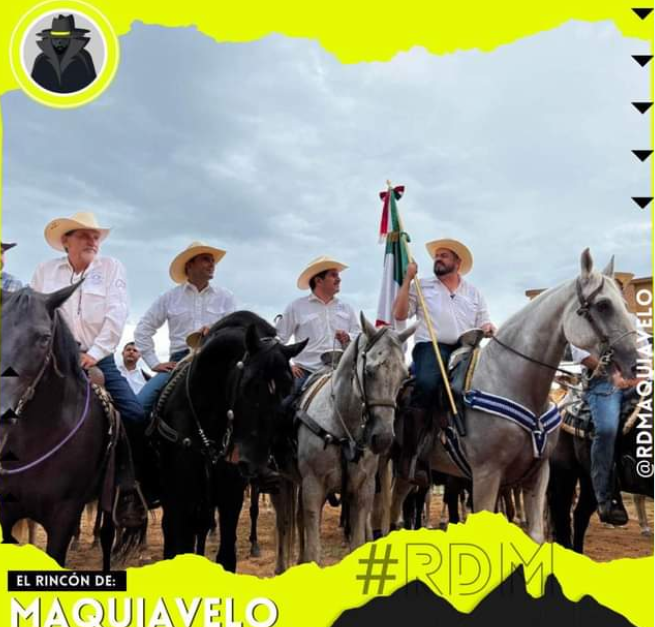 LEGISLADOR JUAN ESPINOZA SE PRESENTA EN CABALGATA DE AGUALEGUAS