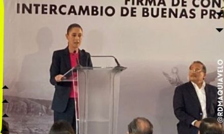 ASEGURA SHEINBAUM QUE MORENA REPETIRÁ EL TRIUNFO DE LA PRESIDENCIA DE LA REPÚBLICA