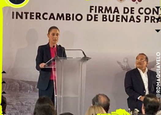 ASEGURA SHEINBAUM QUE MORENA REPETIRÁ EL TRIUNFO DE LA PRESIDENCIA DE LA REPÚBLICA