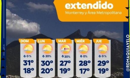 AARANCAMOS LA SEMANA CON UN AMBIENTE AGRADABLE PARA EL ESTADO DE NUEVO LEÓN