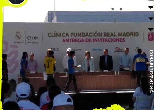 DESTACA REAL MADRID POR BRINDAR ENTRENAMIENTO A NIÑOS DE NUEVO LEÓN