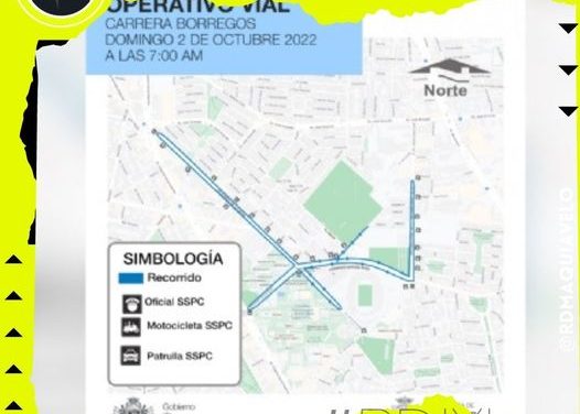 SE IMPLEMENTARÁN CIERRES VIALES EN LA ZONA ALEDAÑA AL TEC DEBIDO A UN EVENTO DEPORTIVO