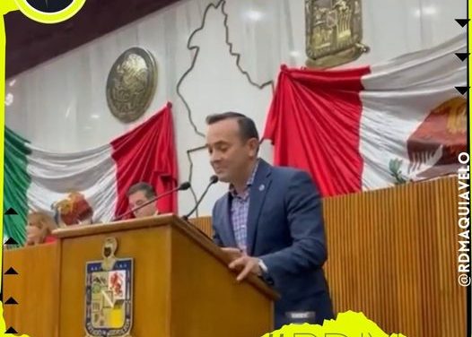 CARLOS DE LA FUENTE PROPONE REFORMA EN APOYO A ELEMENTOS DE SEGURIDAD PÚBLICA