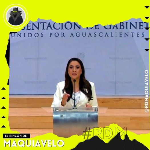 PRESENTA TERE JIMÉNEZ GOBERNADORA DE AGUASCALIENTES A MIEMBROS DE SU GABINETE