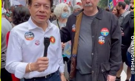 MARIO DELGADO VISITA BRASIL APOYANDO EL CIERRE DE CAMPAÑA DE LULA DA SILVA