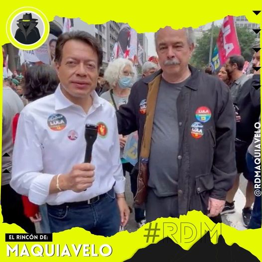 MARIO DELGADO VISITA BRASIL APOYANDO EL CIERRE DE CAMPAÑA DE LULA DA SILVA