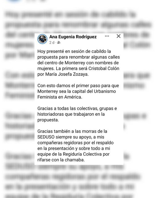 PRIORIDADES DE Luis Donaldo Colosio Riojas Y SU “EQUIPA”: RENOMBRAR CALLES