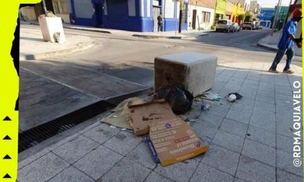 QUEDAN BANQUETAS NUEVAS EN EL OLVIDO