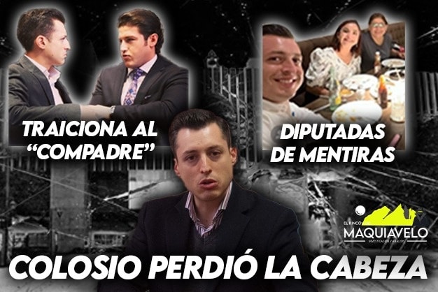 Luis Donaldo Colosio Riojas PARECE QUE DESPUÉS DE LA BORRACHERA DIARIA, RECUERDA QUE HABÍA QUE DEFENDER LA PARIDAD Y SE LANZA CONTRA CONSTITUCIÓN DE Samuel García, EN SERIO. ¿NADIE LO ASESORA EN SU DELIRIO?  POR: DON MAQUI