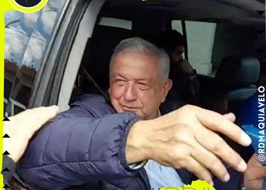 ARRIBA AMLO A REFINERÍA EN SALAMANCA PARA SUPERVISARLA