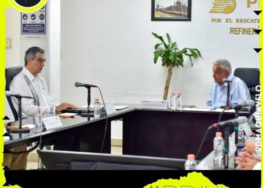 TERMINA ANDRÉS MANUEL LÓPEZ OBRADOR SU TOUR POR REFINERÍAS