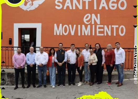 INAUGURA HORACIO TIJERINA Y EDELMIRO CAVAZOS UNA CASA NARANJA  EN SANTIAGO