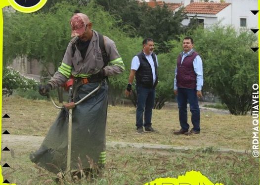 CARLOS GUEVARA CREA CONCIENCIA DE LIMPIEZA EN EL MUNICIPIO DE GARCÍA