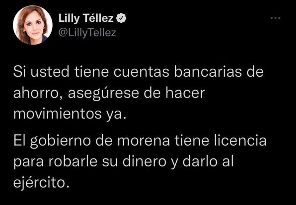 SENADORA Lilly Téllez “CONFUNDE” A @PartidoMorenaMx Y Gobierno de México  CON Cámara de Diputados – H. Congreso de la Unión