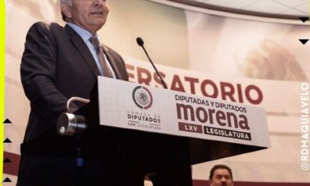 AFIRMA ADÁN AUGUSTO QUE PACTO PRIMOR PODRÁ SACAR ADELANTE LA REFORMA ELECTORAL