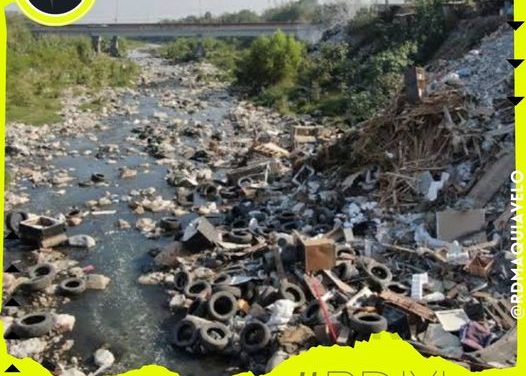 SOLICITA EL PRI QUE SE REALICE LIMPIEZA DE RESIDUOS EN EL RÍO PESQUERÍA