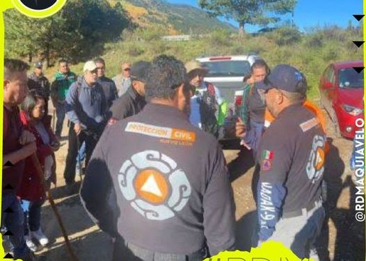DECLARAN QUE NO PERMITEN AYUDA DE VOLUNTARIOS EN BÚSQUEDA DE SENDERISTA EXTRAVIADA
