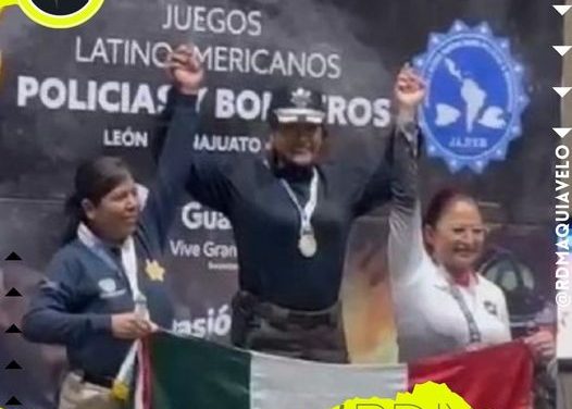 LOGRA DIRECTORA DE PROXIMIDAD DE SANTA CATARINA MEDALLAS EN LOS JUEGOS LATINOAMERICANOS DE POLICÍAS Y BOMBEROS