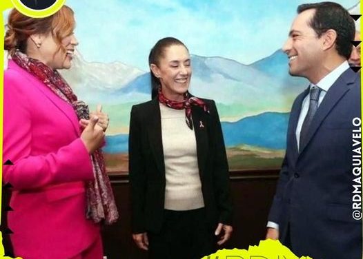 GOBERNADORES DE YUCATÁN Y BAJA CALIFORNIA APOYAN PROYECTOS PRESENTADO POR CLAUDIA SHEINBAUM  DURANTE CONVENCIÓN INBEX