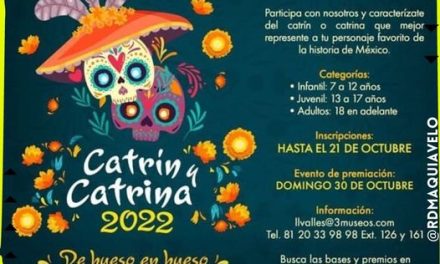 3 MUSEOS REALIZA CONCURSO CON TEMÁTICA DEL DÍA DE MUERTOS