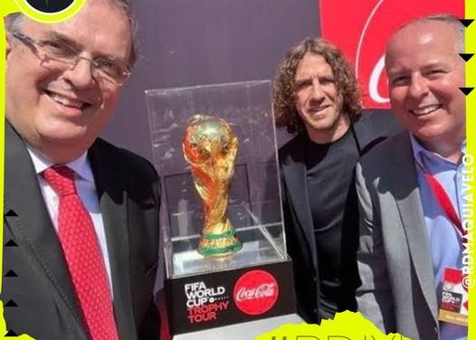 COPA DEL MUNDO LLEGA YA A MÉXICO Y ESTARÁ EN MONTERREY EL MIÉRCOLES