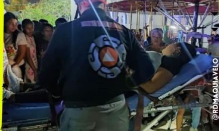 ACCIDENTE EN JUEGO MECÁNICO DEJA CUATRO LESIONADOS