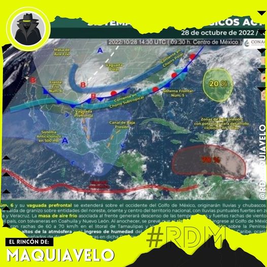 FRENTE FRÍO LLEGA A NUEVO LEÓN CON PROBABILIDADES DE LLUVIAS