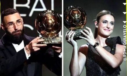 KARIM BENZEMA Y ALEXIA PUTELLAS LOGRAN EL BALÓN DE ORO