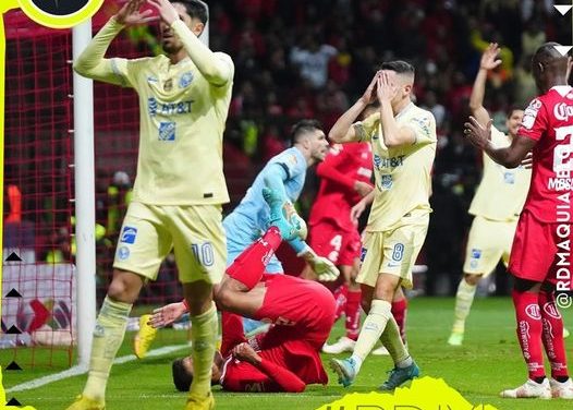 ¡AMÉRICA SIGUE VIVO! TOLUCA NO QUEMA POR COMPLETO A LAS ÁGUILAS