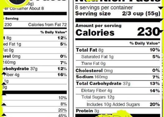 PODRÍA HABER EN ESTADOS UNIDOS CAMBIO EN ETIQUETADO