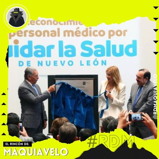 EN RECONOCIMIENTO AL SECTOR MÉDICO, GOBIERNO ESTATAL DEVELA PLACA