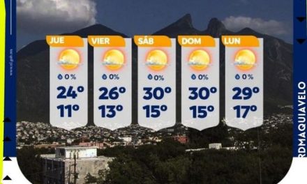 REGRESAN TEMPERATURAS CÁLIDAS A MONTERREY