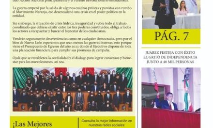 ¿Borrón y cuenta nueva entre Samuel García  y los diputados locales en el nuevo inicio del Año Legislativo en el H. Congreso del Estado de Nuevo Leon?