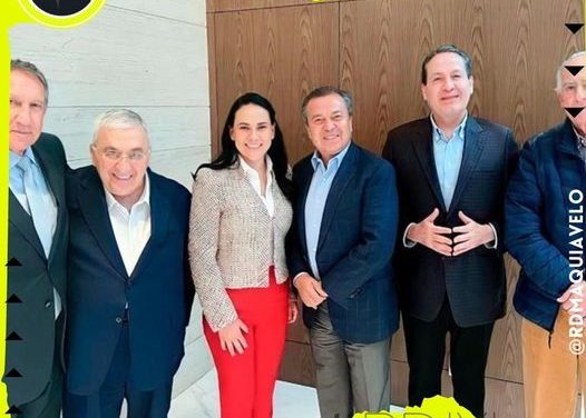 MUESTRAN APOYO EX GOBERNADORES A ALEJANDRA DEL MORAL