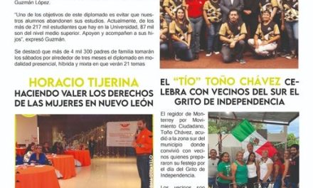 La UANL invitó a padres de familia a un diplomado en el que buscaba dar las herramientas necesarias para formar familias más prosperas para un buen futuro lleno de valores y educación.