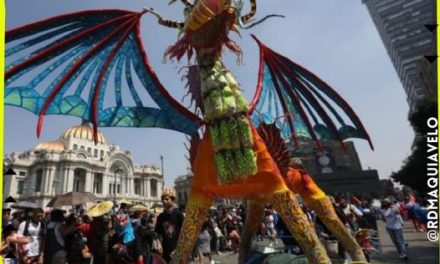 CIUDAD DE MÉXICO REALIZA DESFILE DE ALEBRIJES, DONDE PARTICIPARON MÁS DE 220 PERSONAS