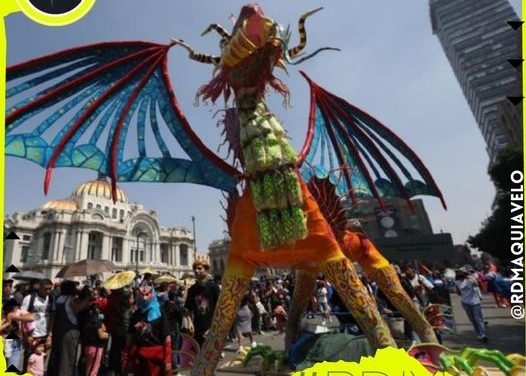 CIUDAD DE MÉXICO REALIZA DESFILE DE ALEBRIJES, DONDE PARTICIPARON MÁS DE 220 PERSONAS