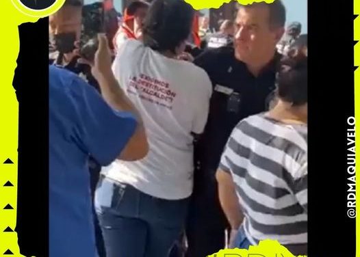 SAN PEDRO RESPALDA ACCIONAR QUE TUVIERON ELEMENTOS POLICIACOS DE SAN PEDRO CON MANIFESTANTES