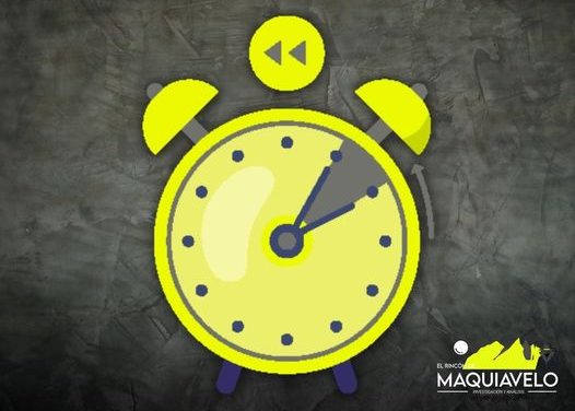 Amig@ Maquilector este domingo no olvides retrasar el horario!