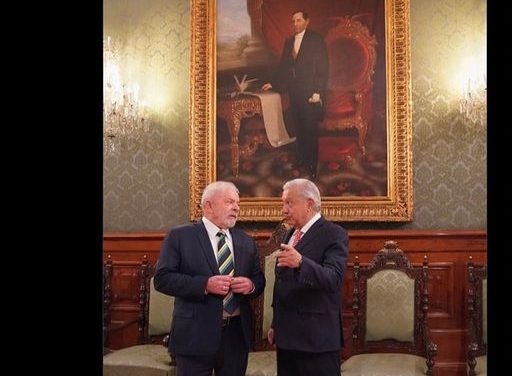 Andrés Manuel López Obrador FELICITA Lula da Silva