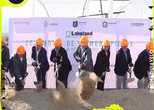 ARRANCA EN GUADALUPE CONSTRUCCIÓN DE EMPRESA QUE GENERARÁ CERCA DE 400 EMPLEOS