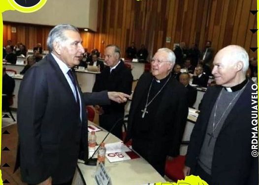 PRESENTA ADÁN AUGUSTO REFORMA ELECTORAL ANTE EPISCOPADO MEXICANO