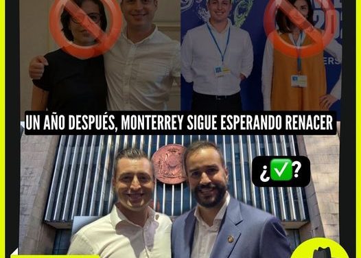 COLOSIO EN MONTERREY DESACTIVANDO EL “MODO CHILANGO” ¿YA GOBERNARÁ A LO REGIO? ¿PODRÁ REIVINDICAR SU GESTIÓN? ¡VEREMOS!