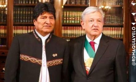 EVO MORALES RECUERDA PERSECUCIÓN Y AGRADECE QUE EL APOYO RECIBIDO POR EL GOBIERNO DE AMLO