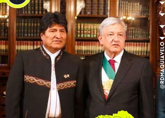 EVO MORALES RECUERDA PERSECUCIÓN Y AGRADECE QUE EL APOYO RECIBIDO POR EL GOBIERNO DE AMLO