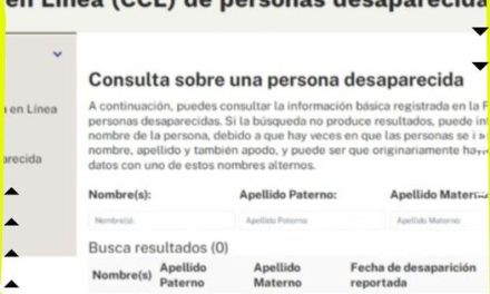 IMPLEMENTA LA FISCALÍA PÁGINA PARA REPORTAR Y CONSULTAR DESAPARECIDOS