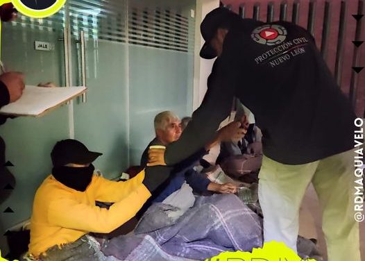 IMPLEMENTA PROTECCIÓN CIVIL DEL ESTADO OPERATIVO CARRUSEL POR BAJAS TEMPERATURAS