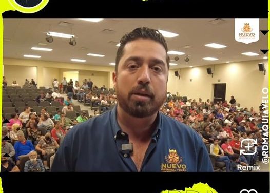 DESTACA TERÁN POR ENTREGA DE APOYOS